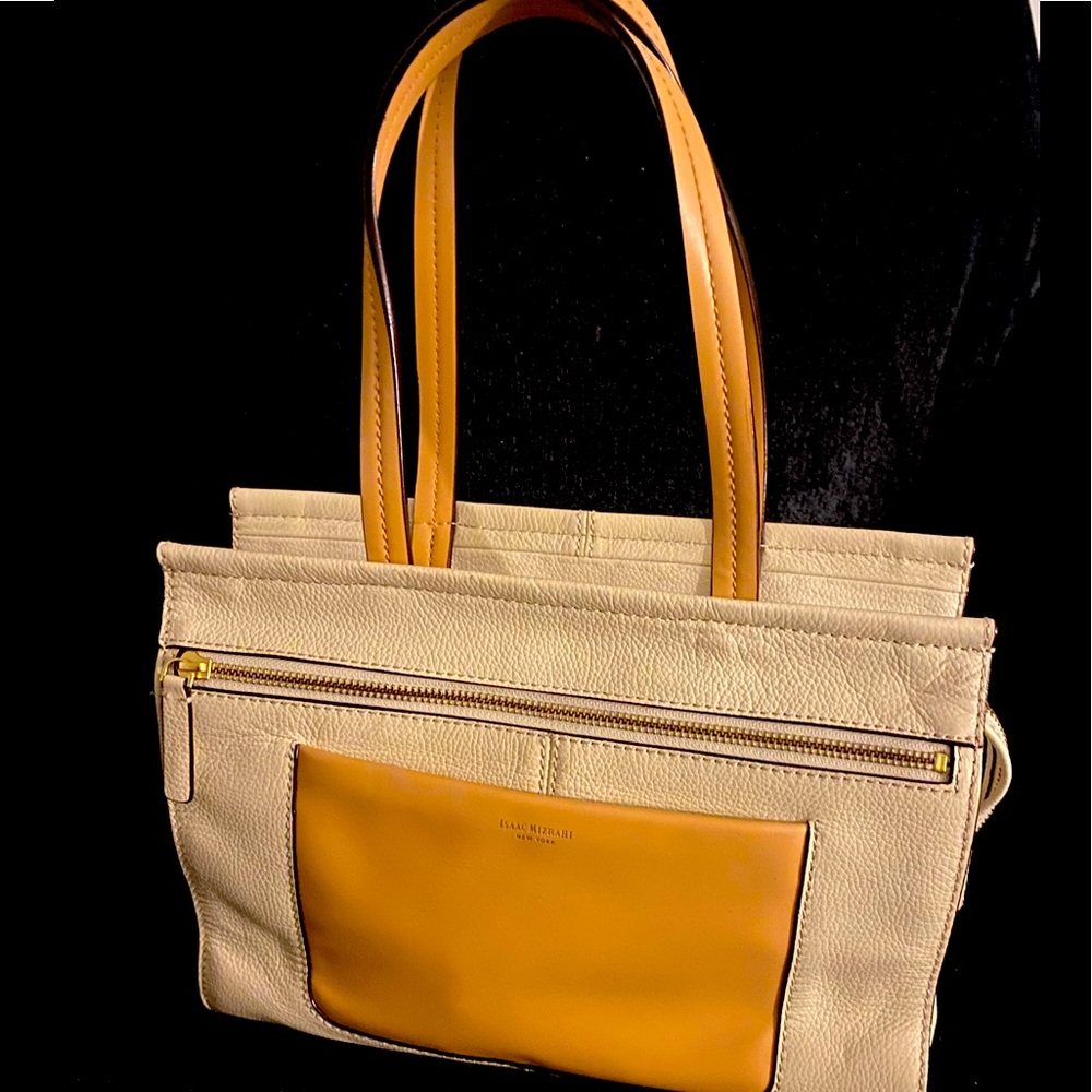 Isaac mizrahi  leather purse